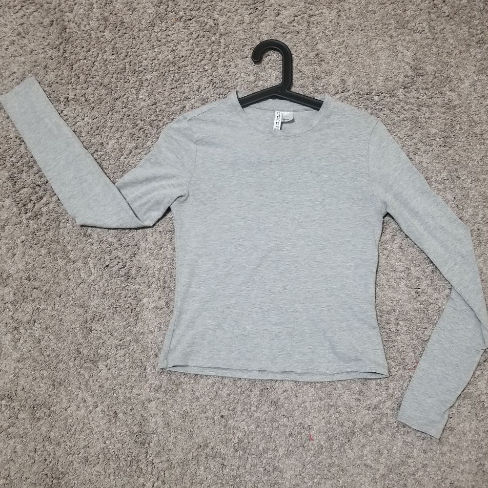 Longsleeve Crop Top